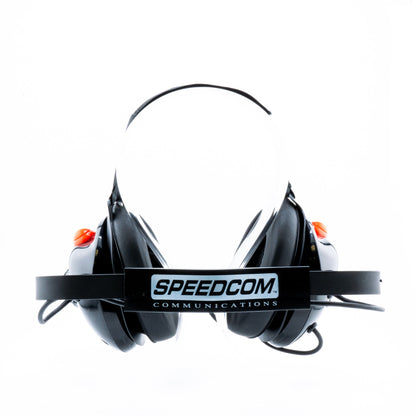 SCC-101DR Behind-The-Head Dual Radio Racing Headset