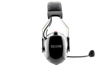 SCC-103DR Over-The-Head Carbon Fiber Dual Radio Racing Headset