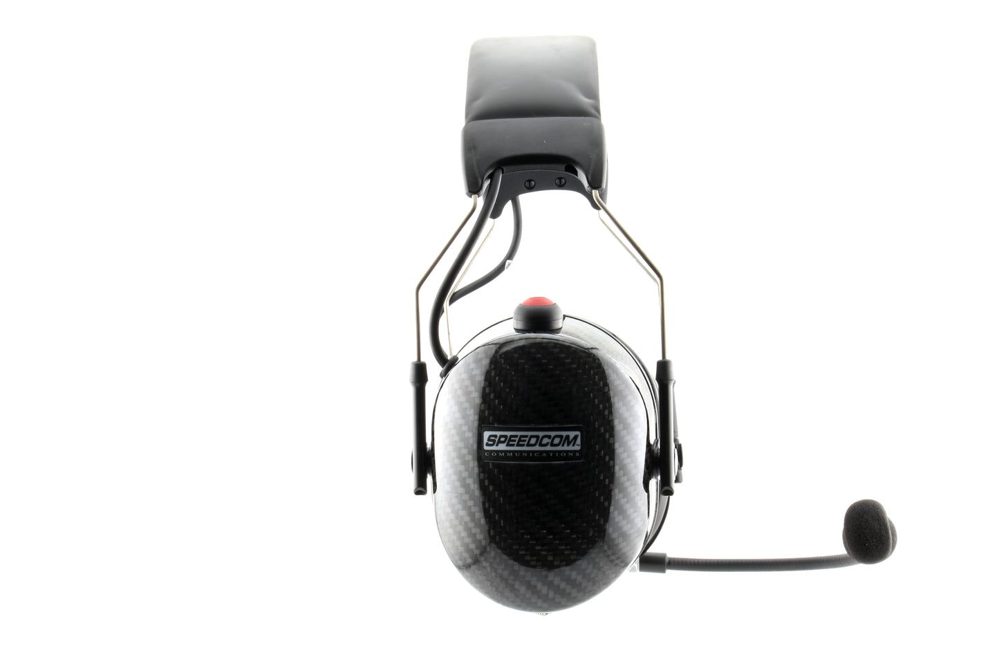 SCC-103 Over-The-Head Carbon Fiber Single Radio Racing Headset