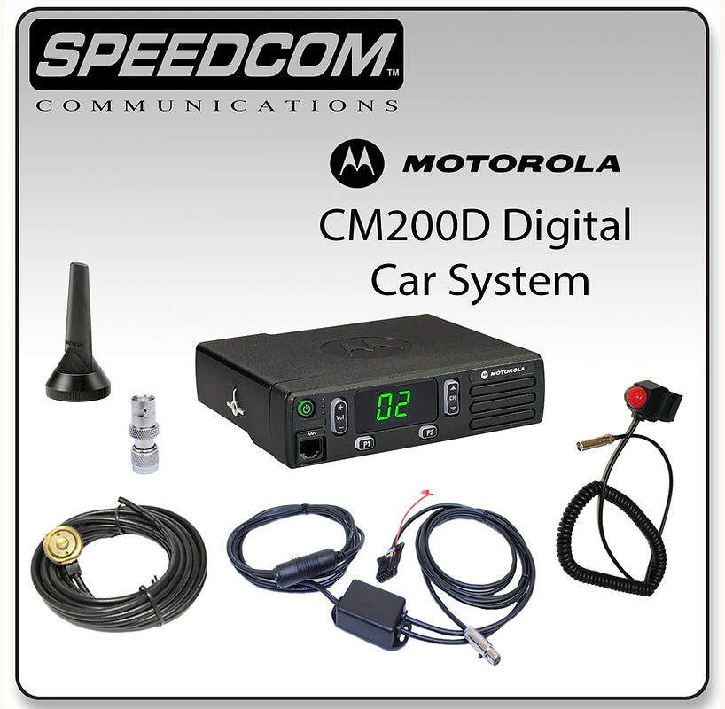Motorola CM200D Digital Long Range Mobile Racing System- 16 Channel