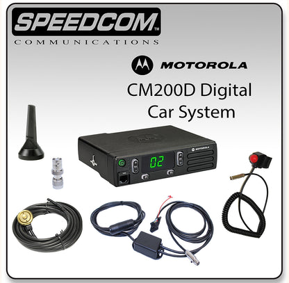 Motorola CM200D Digital Long Range Mobile Racing System- 16 Channel