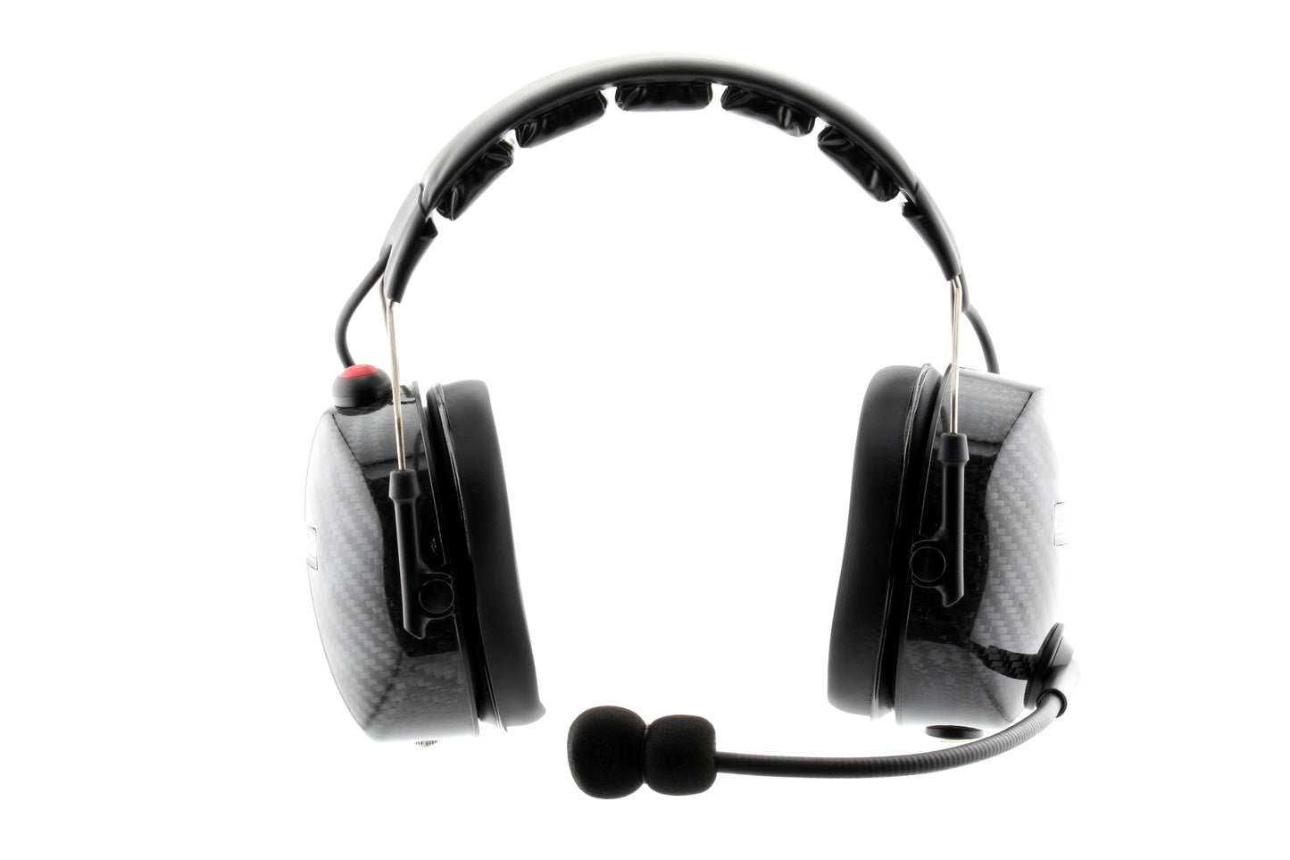 SCC-103 Over-The-Head Carbon Fiber Single Radio Racing Headset