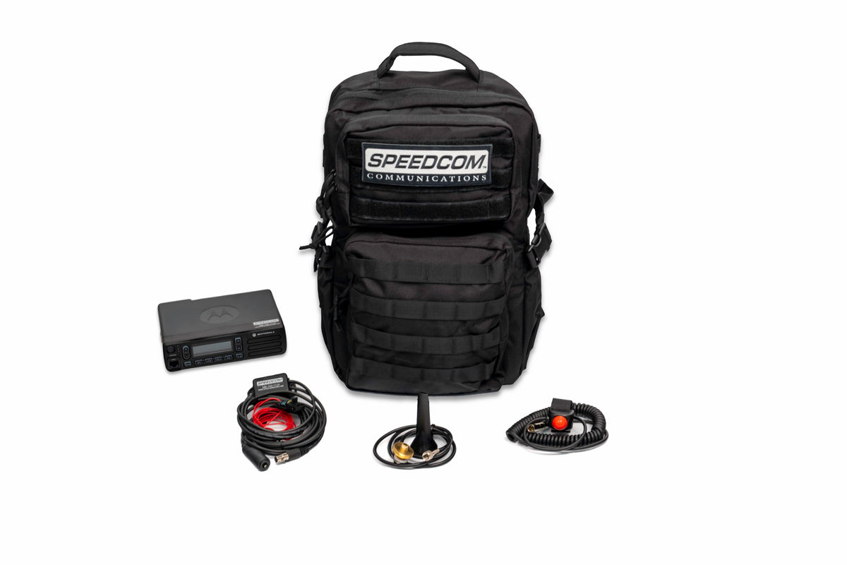 Motorola CM300D Digital Long Range Mobile Racing System- 99 Channel - complete kit
