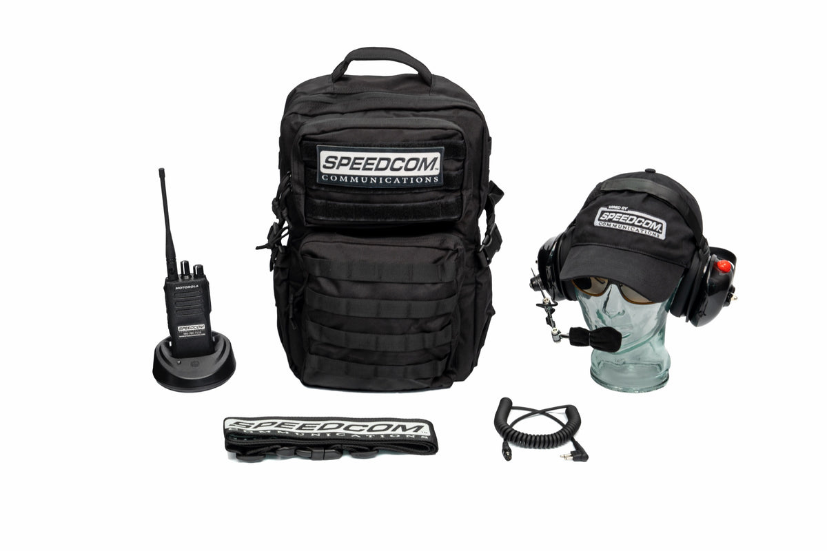 Motorola R2 - Digital Racing Crew System - complete kit with headset worn