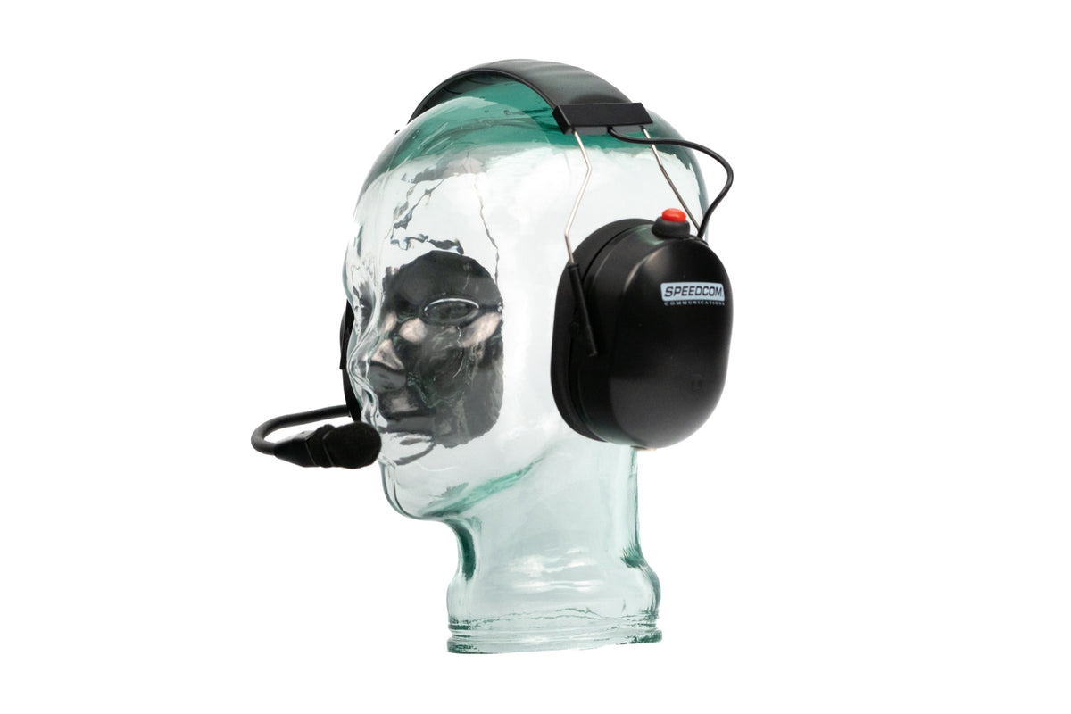 SCC-102DR Over-The-Head Dual Radio Racing Headset - view 4