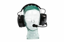 SCC-103 Over-The-Head Carbon Fiber Single Radio Racing Headset - view 2